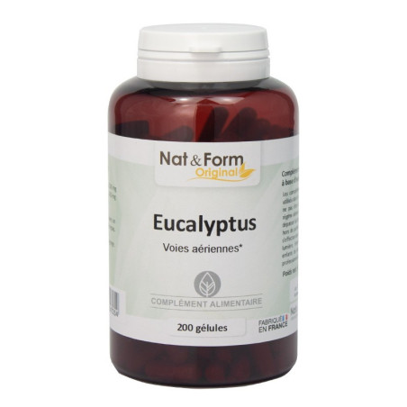 Eucalyptus 200 gélules Nat et Form BIO
